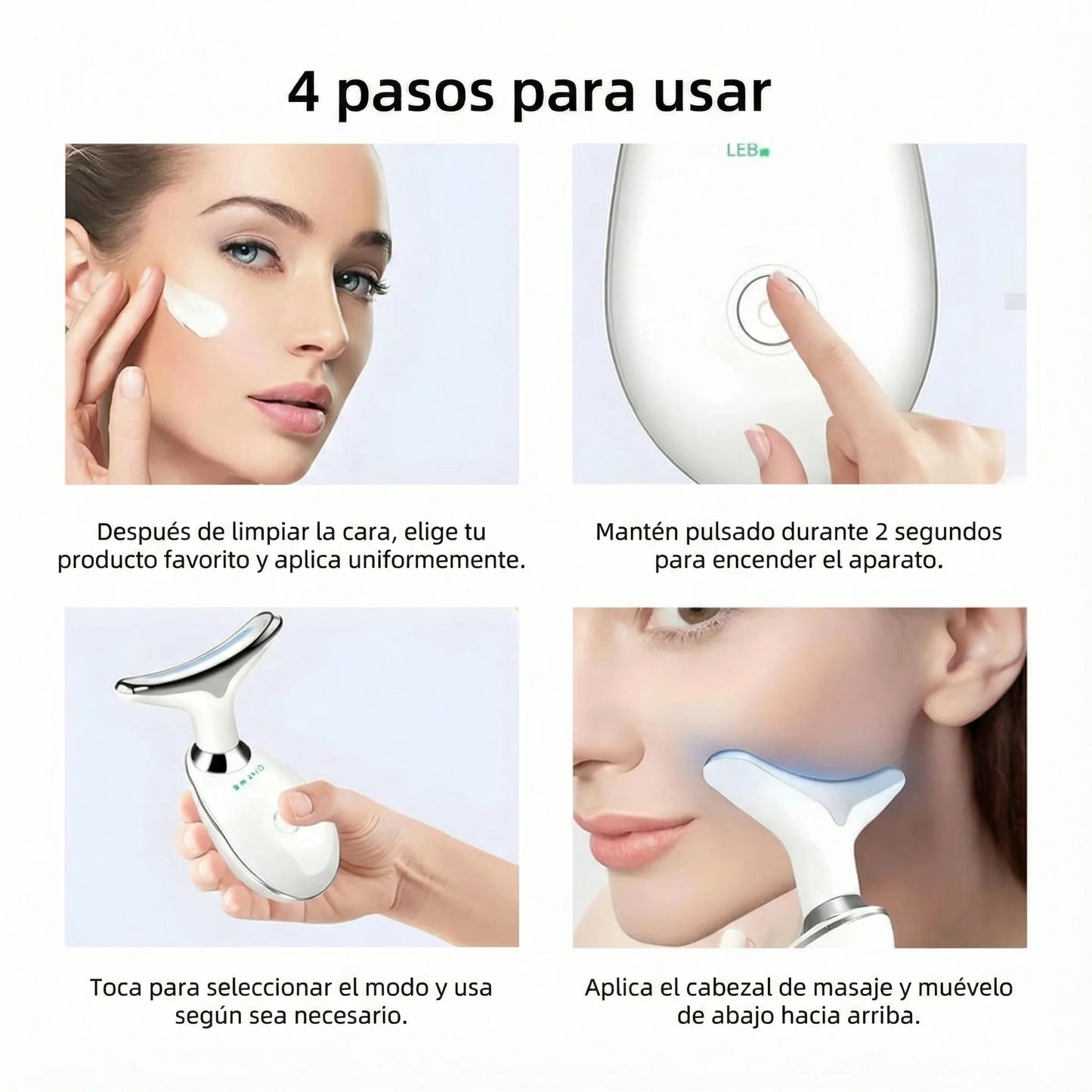 Reafirma tu piel, reduce arrugas y recupera el glow en solo minutos al día.